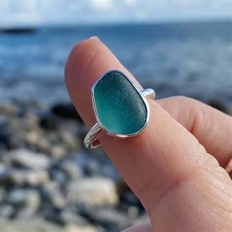 How To Make A Sea Glass Ring With Bezel Setting