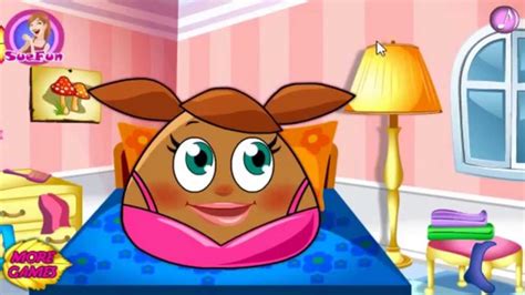 Pou Games- Pou Girl Doctor Games - Pou Girl Games for Girls & Children - YouTube