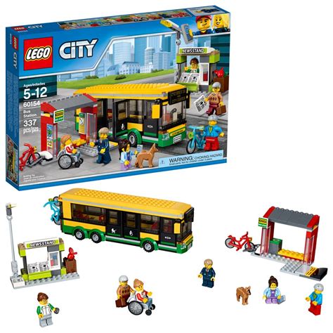 LEGO City Town Bus Station 60154 Building Set (337 Pieces) - Walmart ...