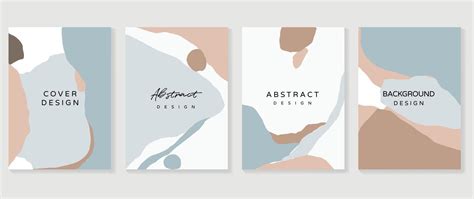 Abstract design cover set vector illustration. Creative background ...