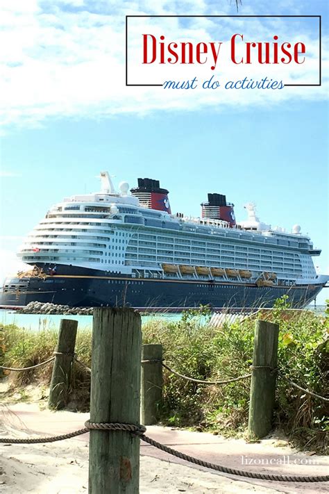 Must Do Activities on a Disney Cruise — Liz on Call