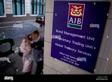 Allied Irish Banks logo and branch sign Stock Photo - Alamy