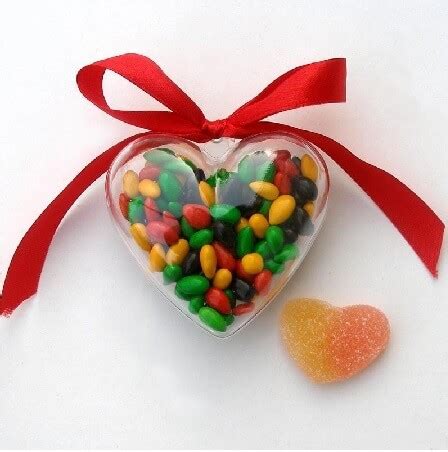 Heart Shaped Candy Box | | Clear Box Candy | Favor Boxes