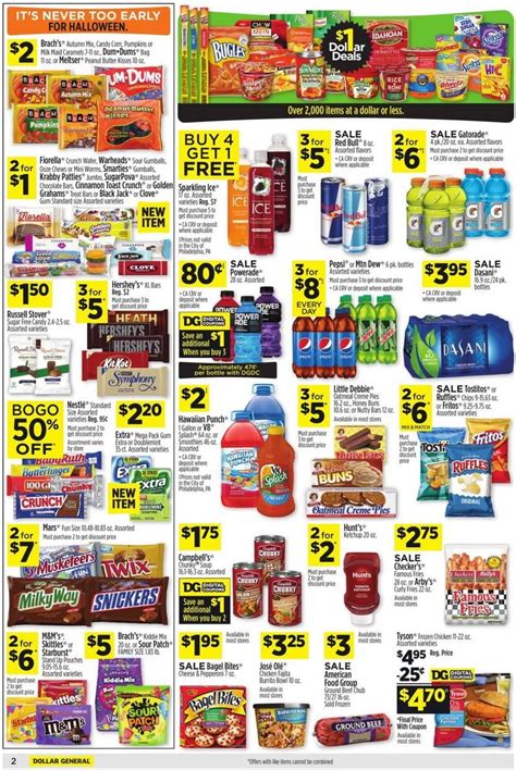 Dollar General Weekly Ad Sep 13 – Sep 19, 2020