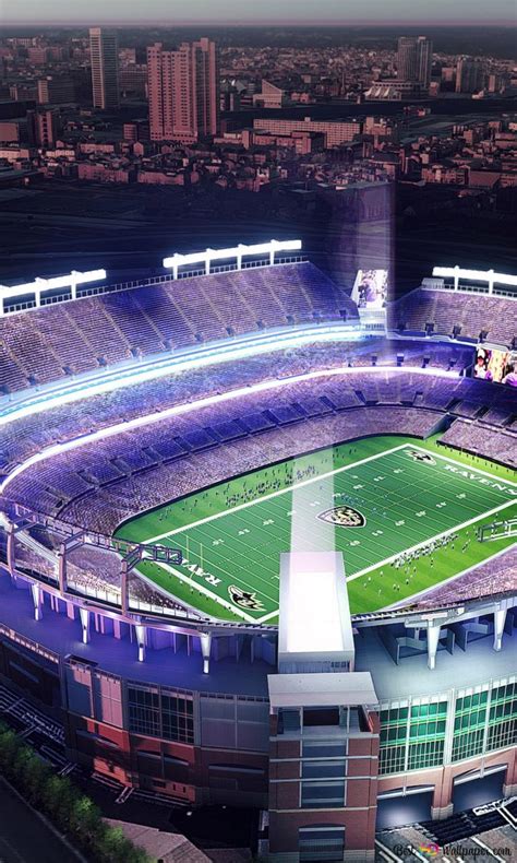 Baltimore ravens stadium 4K wallpaper download