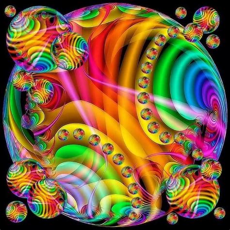 Pin by Teresa Langston on OVER THE RAINBOW | Fractal art, Colorful art, Art