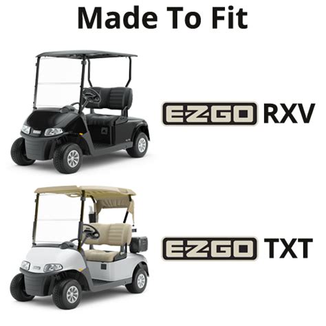 EZGO Golf Cart Cover - Premium Portable Fleet Fit – Golf Cart Covers Plus