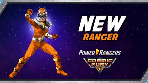 Power Rangers Cosmic Fury has new ORANGE ranger - YouTube