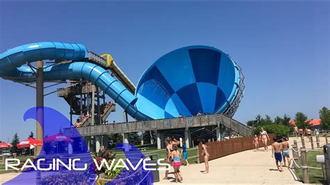 Raging Waves Waterpark | All Slides HD POV - YouTube