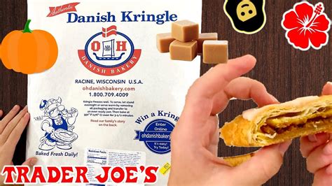 Authentic Danish Kringle (Pumpkin Caramel ) - Trader Joe’s Product Review - YouTube