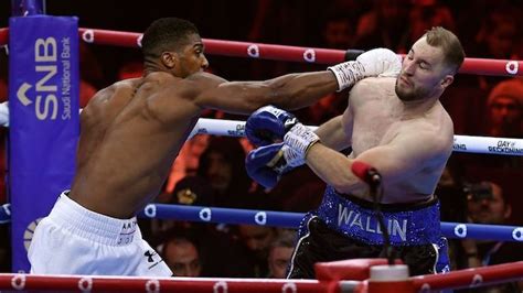 Anthony Joshua Dominates Otto Wallin For Crushing Five-Round Victory - Arise News