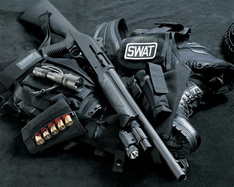 Gear. S.W.A.T. Team. Even though I don't know what SWAT stands for ...