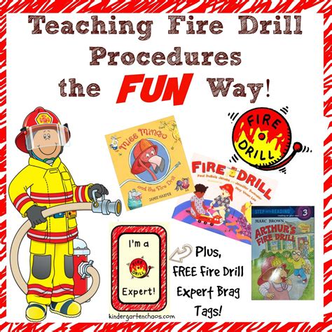 Teaching Fire Drill Procedures the Fun Way for the Classroom | Fire drill, Fire drill procedures ...