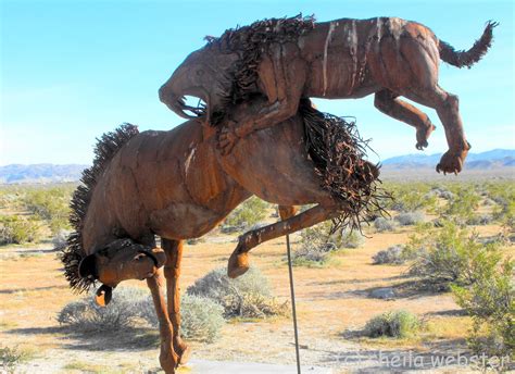 We Love RV'ing: Borrego Springs, CA ~ Metal Art Sculptures ~ Ricardo Breceda