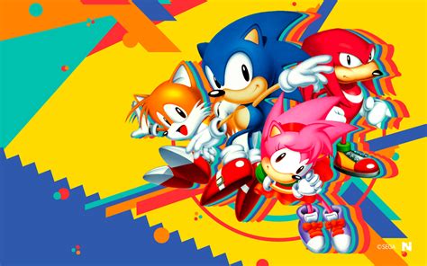 Sonic Mania - Wallpaper [Classic Team] by NathanLaurindo on DeviantArt