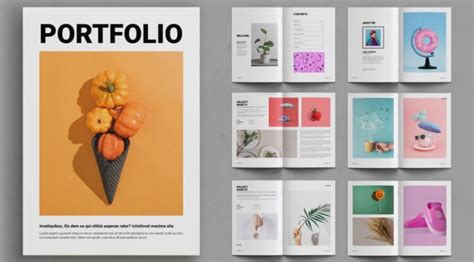 Download an Adobe InDesign Portfolio Template To Showcase Your Creativity