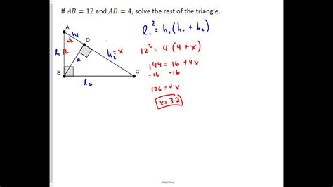 Right Triangle Hypotenuse Problem at Danyel Allen blog