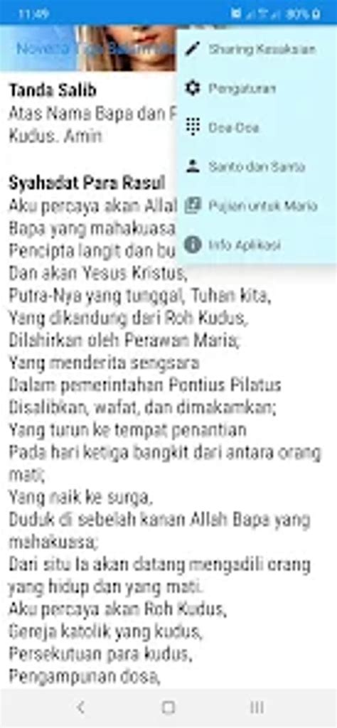 Novena Tiga Salam Maria for Android - Download