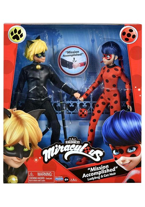 Miraculous Ladybug & Cat Noir 2-Pack Doll