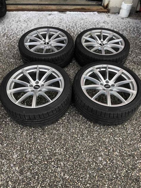 For Sale: 2019 Audi RS5 19” OEM wheels 235-40-19 pirelli winter tires