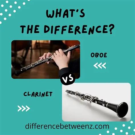 Differences between An Oboe and a Clarinet - Difference Betweenz