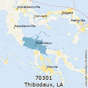 Thibodaux (zip 70301), LA