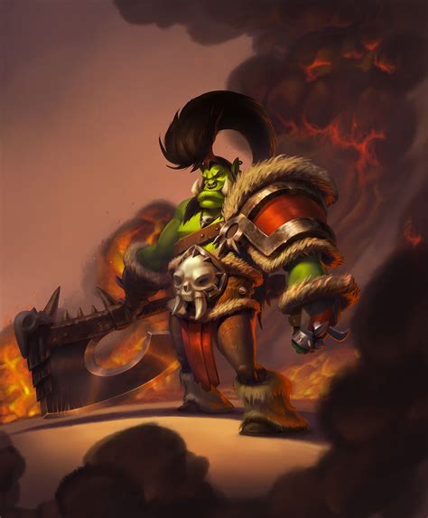 Grommash Hellscream-Honorable Fanart on Behance