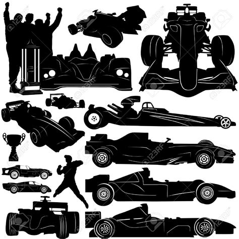 Modified Race Car Silhouette - BCARDF