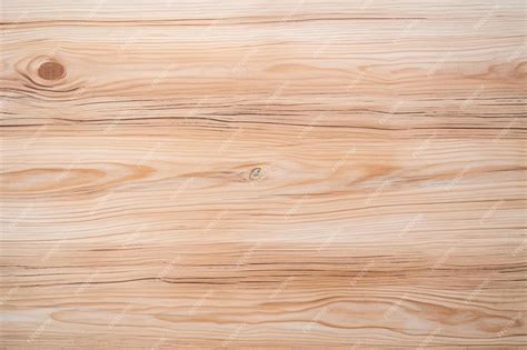 Premium AI Image | light wooden background table with wood grain texture