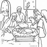 Birth Of Jesus Coloring Pages  Free Printable Templates sketch template
