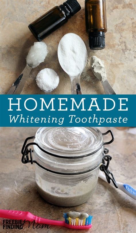 DIY Teeth Whitening Baking Soda Toothpaste Recipe