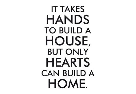 We give our heart and soul in building a house. That house becomes the ...