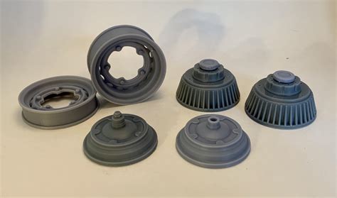 3D Scale Parts - Wide Five Wheels + - Car Aftermarket / Resin / 3D Printed - Model Cars Magazine ...