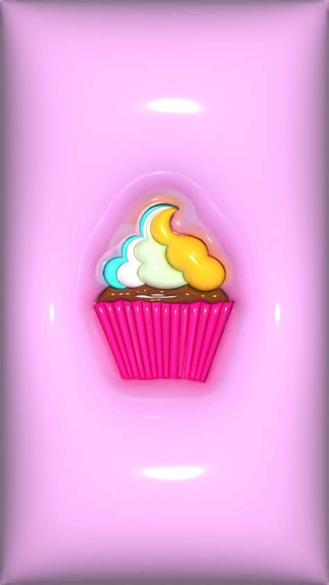 🧁Cupcake Wallpaper🧁 | Arkaplan tasarımları, Duvar kağıtları, Telefon ...