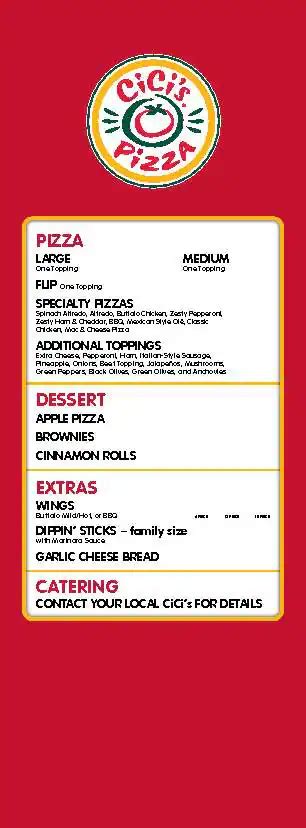 CiCi's Pizza Menu, Menu for CiCi's Pizza, Northport, Tuscaloosa - Urbanspoon/Zomato