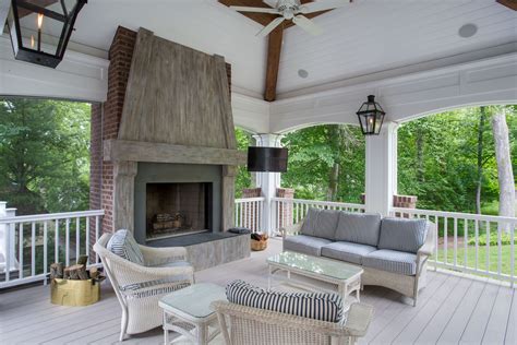 Covered deck / screened porch addition w/ disappearing screens ...