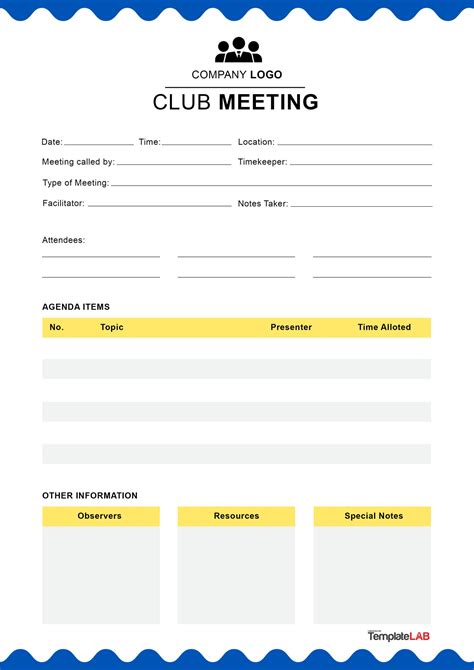 28 Handy Meeting Minutes & Meeting Notes Templates