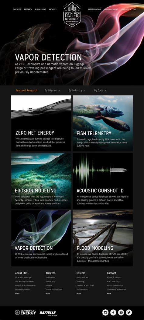 Pacific Northwest Laboratory on Behance