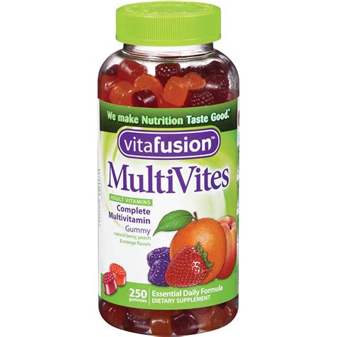 Vitafusion MultiVites Adult's Chewable Gummy Multivitamin Dietary ...