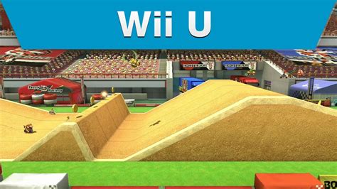 Wii U - Mario Kart 8 DLC: Excitebike Arena - YouTube