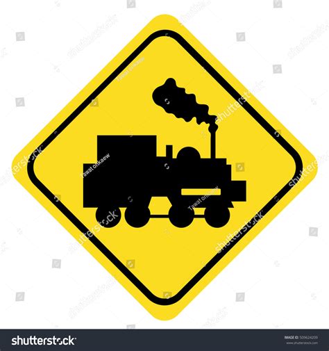 Train Vector Sign Stock Vector (Royalty Free) 509624209 | Shutterstock