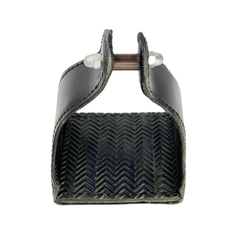 Leather Covered Endurance Stirrups - Narrow Neck – Sensation Ride™ a ...