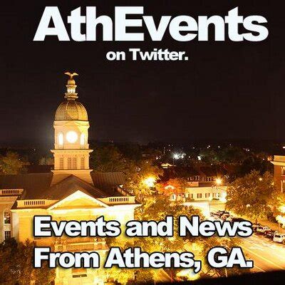 Athens GA Events (@AthEvents) | Twitter