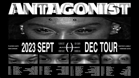 Playboi Carti Announces 38-Date International "Antagonist Tour"