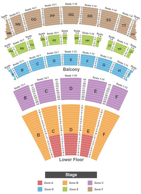 Music Hall At Fair Park Seating Chart & Maps - Dallas