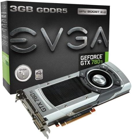 EVGA Nvidia GeForce GTX 780 Ti GDDR5 Graphics Card (3GB, PCI Express 3. ...