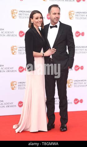 Suranne Jones and her husband Laurence Akers arrive for the Doctor ...