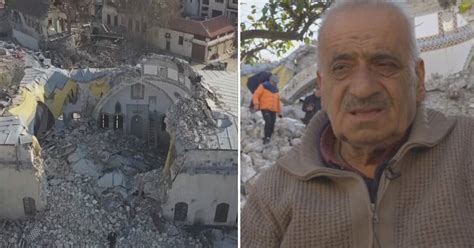 Earthquake disaster: one of the world's oldest destroyed mosques