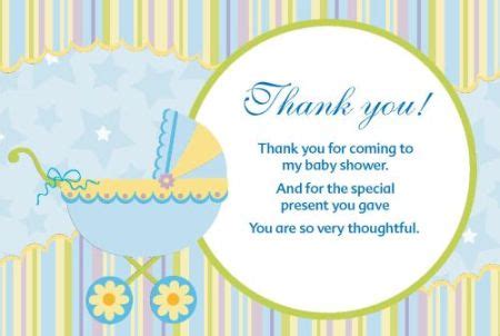 Sending Thank You Baby Shower Cards | Beeshower