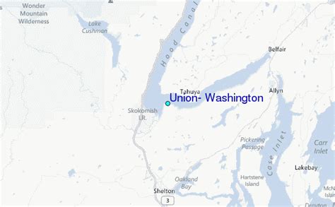 Union, Washington Tide Station Location Guide